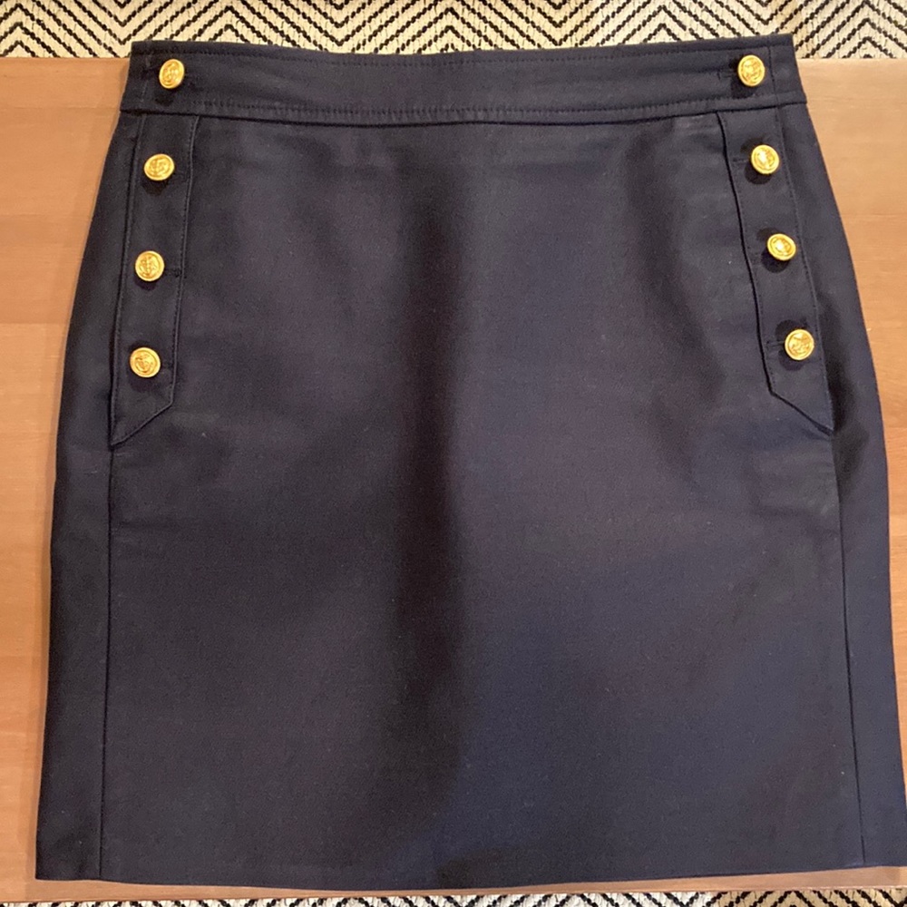 J.Crew Sailor Skirt | Navy blue